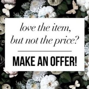 Me holding on to these pieces doesn't do either of us any good, make an offer!